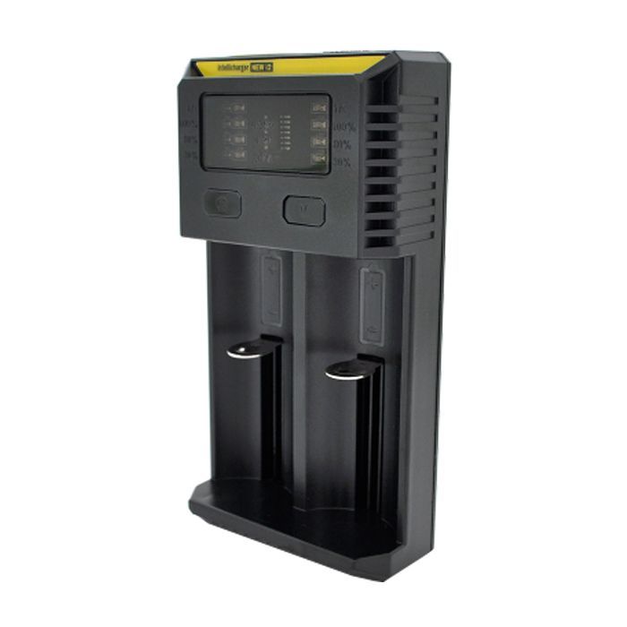 Зарядное устройство для аккумуляторов Nitecore Intellicharger i2 (2 channels, LED, Li-ion, Ni-MH/Ni-Cd, AA/ (09003) изображение 2