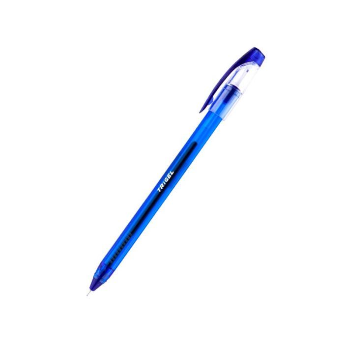 Ручка гелевая Unimax Trigel, черная (UX-130-01)