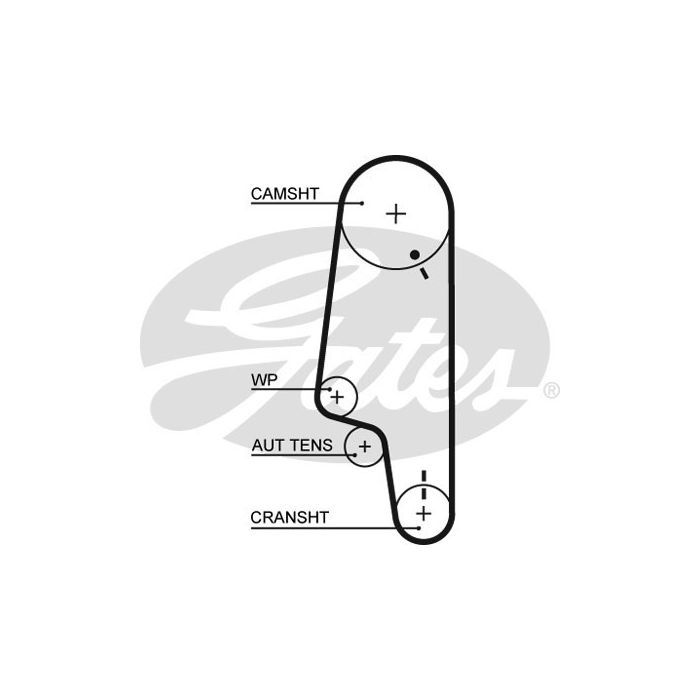 Ремень ГРМ Gates 5427XS