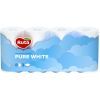 Туалетная бумага Ruta Pure White 3 слоя 8 рулонов (4820023747555)