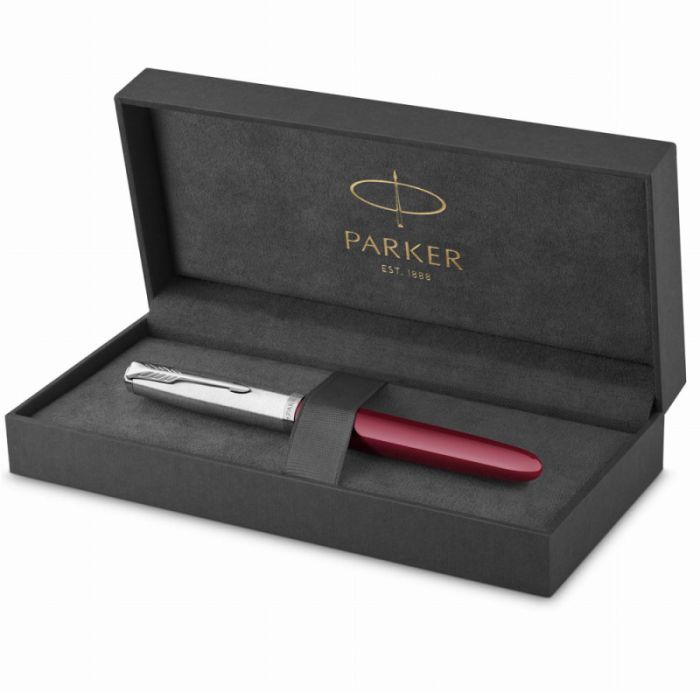 Ручка перьевая Parker PARKER 51 Burgundy CT  FP F (55 111) изображение 7