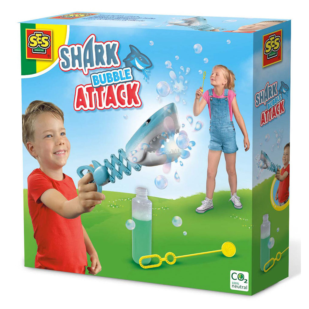 Ігровий набір Ses Creative з мильними бульбашками Атака Акули (02265S)