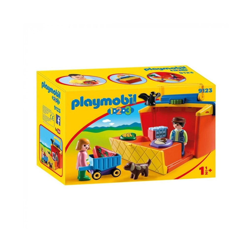Конструктор Playmobil Переносной рынок (6081043)
