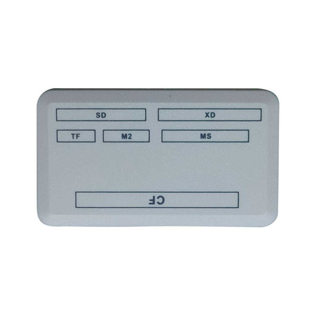 Зчитувач флеш-карт Atcom TD2070 USB 2.0 ALL IN 1 - (Memory Stick (MS) , Secure Digit (10770) зображення 2