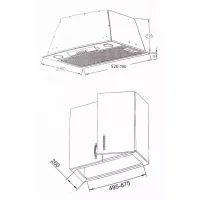 Вытяжка кухонная Borgio Slim-Box (TR) 70 Inox (РН015995) изображение 6