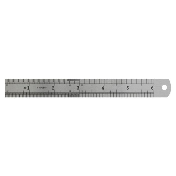 Лінійка H-Tone сталева 15 см (SCALE-HT-JJ30447-15) зображення 2