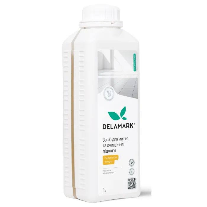 Засіб для миття підлоги DeLaMark з ароматом лимону 4 л (4820152332103)