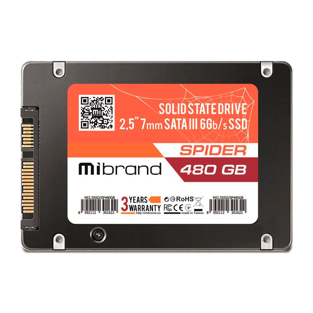 Накопитель SSD 2.5" 240GB Mibrand (MI2.5SSD/SP240GB)