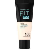 Тональный крем Maybelline New York Fit Me Matte + Poreless 100 - Warm Ivory 30 мл (3600531369330)