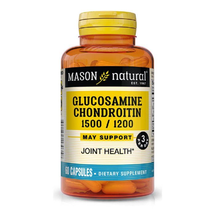 Витаминно-минеральный комплекс Mason Natural Глюкозамин и Хондроитин 1500/1200, Glucosamine Chondroitin, (MAV13035)