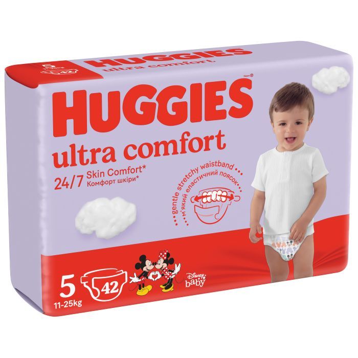 Подгузники Huggies Little Movers 5 (12-22 кг) Mega 58 шт (5029053548784) изображение 2