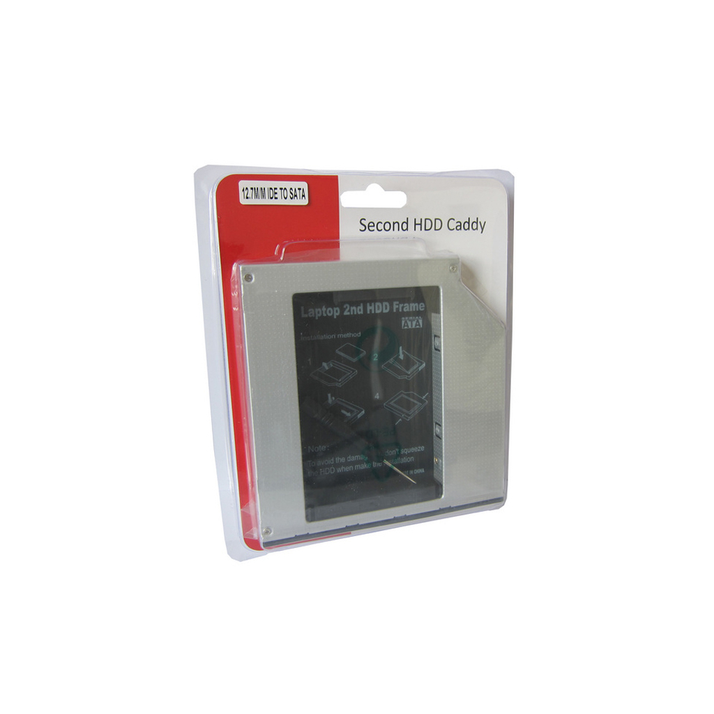 Фрейм-переходник Maiwo 2,5" 12.7 mm HDD/SSD SATA IDE (NSTOR-12-IDE) изображение 5