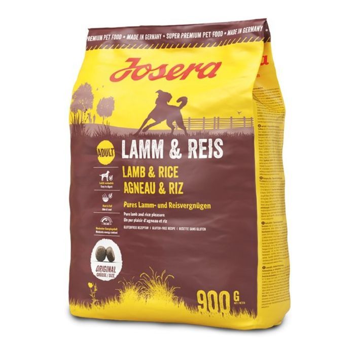 Сухий корм для собак Josera Lamm&Reis 900 г (4032254745235)