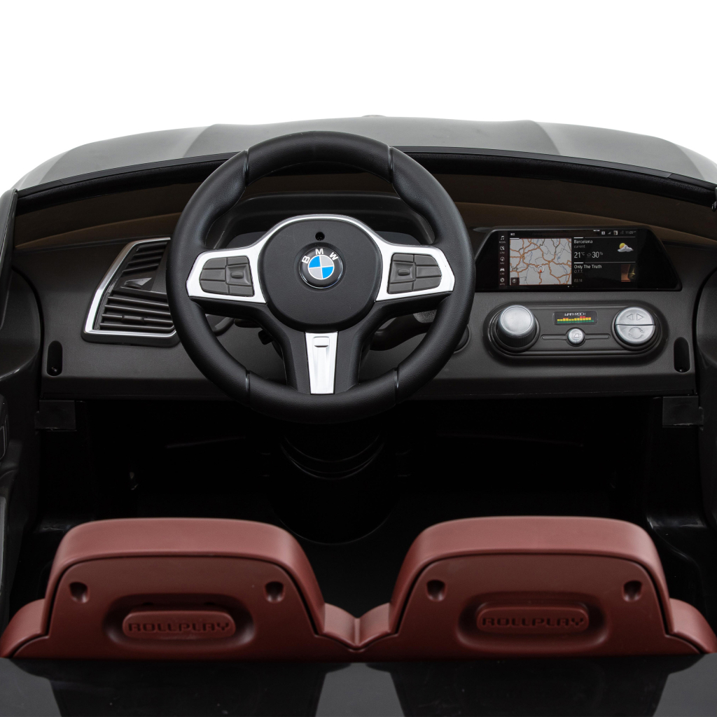 Электромобиль Rollplay BMW X5M двухместный черный (7290113213326) изображение 4