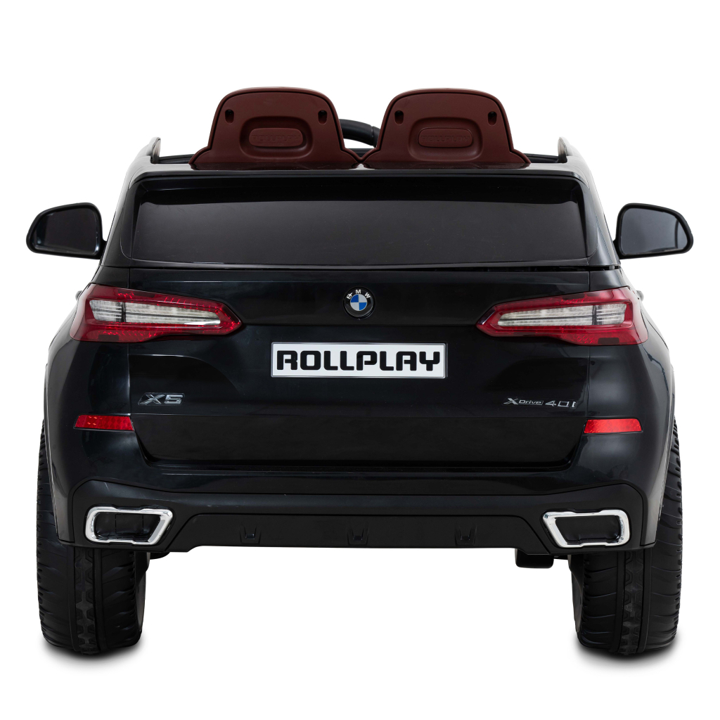Електромобіль Rollplay BMW X5M двомісний чорний (7290113213326) зображення 5