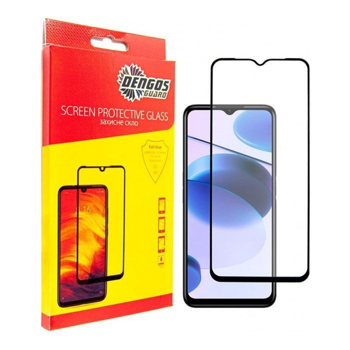 Скло захисне Dengos Full Glue Realme C35 (TGFG-220)