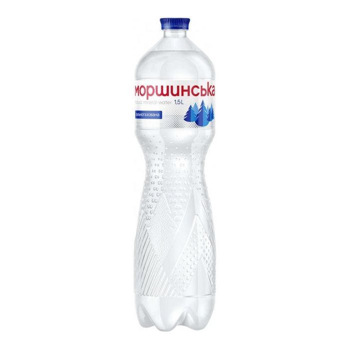 Мінеральна вода Моршинська 1.5 газ пет (4820017000055) зображення 3
