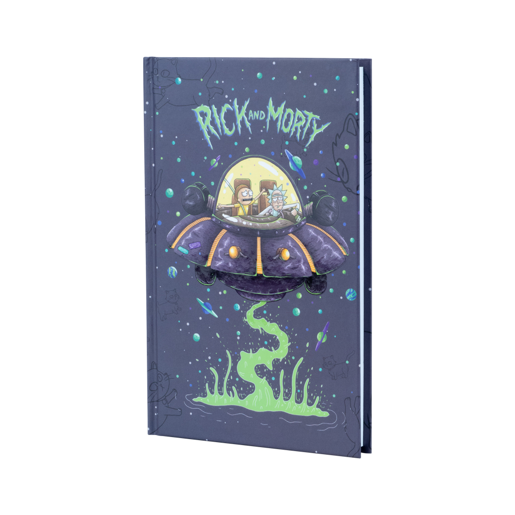 Книга записна Kite А6 Rick and Morty, 80 аркушів, клітинка (RM22-199-2) зображення 2