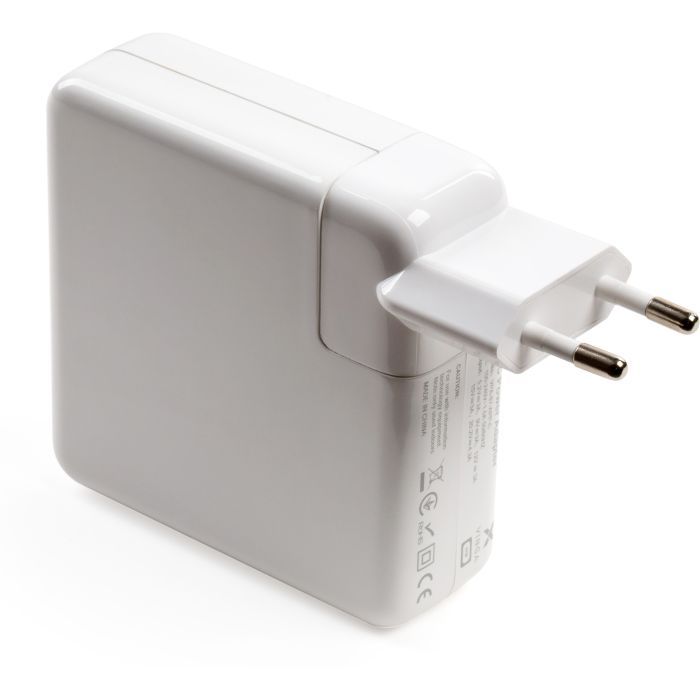 Блок питания к ноутбуку Vinga Apple 87W 5.2V3A/9V3A/12V3A/15V3A/20.2V4.3A USB-C (VPA-87-APP-C) изображение 2