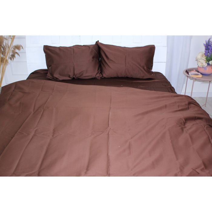 Простынь MirSon Cacao 0211 220х240 см (2200000674432) изображение 2