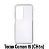 Чохол до мобільного телефона BeCover Tecno Camon 18 (CH6n) Transparancy (707629)