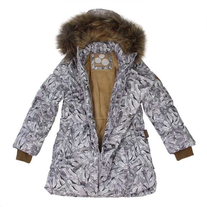 Куртка детская Huppa ROSA 1 17910130 белый с принтом 110 (4741468582900) изображение 4