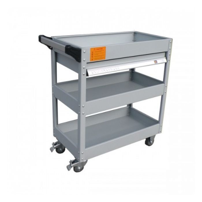 Тележка для инструмента G.I.KRAFT 3 полки, 1 секция (GI37102)