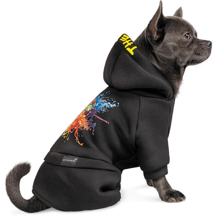 Костюм для тварин Pet Fashion "FLASH" XS чорний (4823082422968) зображення 2