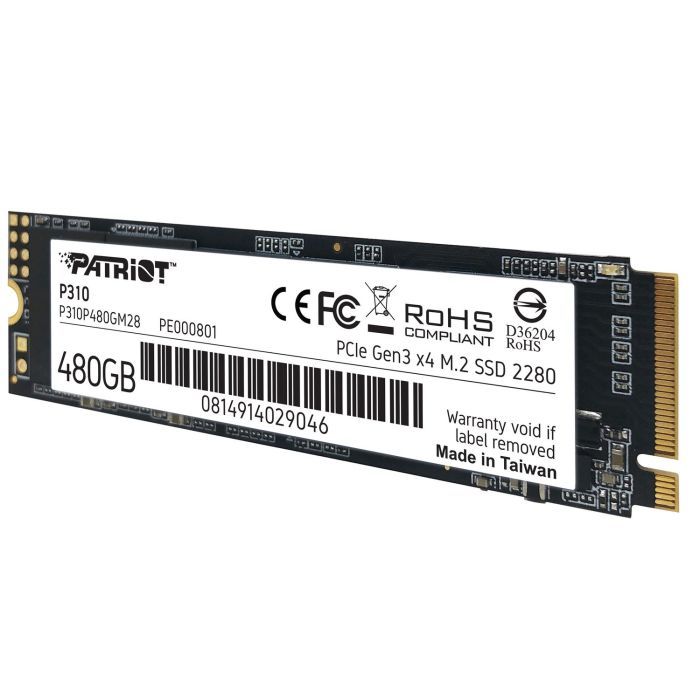 Накопитель SSD M.2 2280 240GB Patriot (P310P240GM28) изображение 3