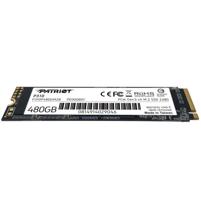 Накопитель SSD M.2 2280 240GB Patriot (P310P240GM28) изображение 4