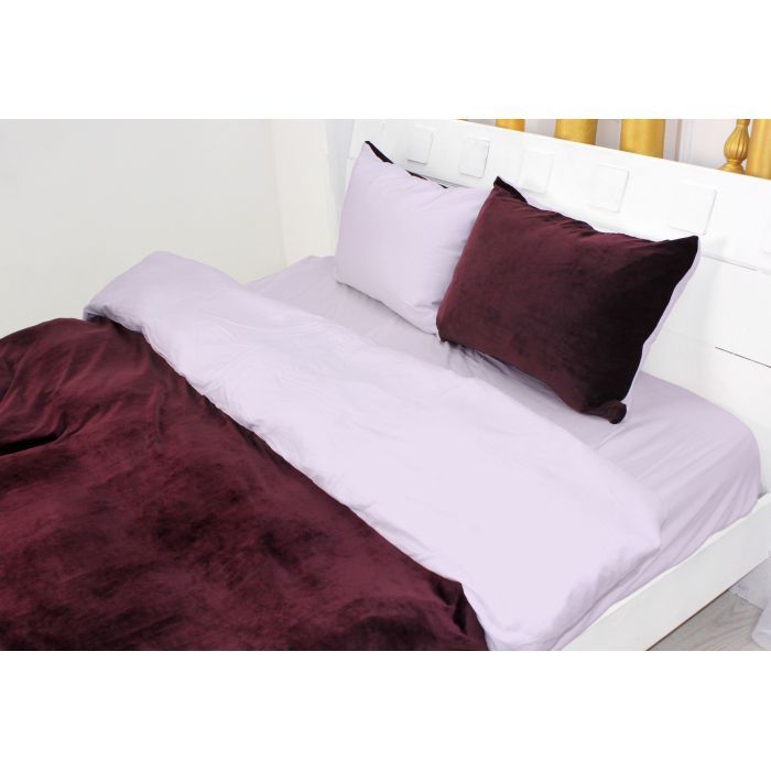 Постельное белье MirSon Велюр Winter Delicate 28-0060 Oleander Евро (2200004033631) изображение 2