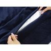 Постільна білизна MirSon Велюр Winter Frost 28-0006 Navy blue Velvet Двоспальний (2200003998825) зображення 5