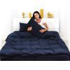Постільна білизна MirSon Велюр Winter Frost 28-0006 Navy blue Velvet Двоспальний (2200003998825)