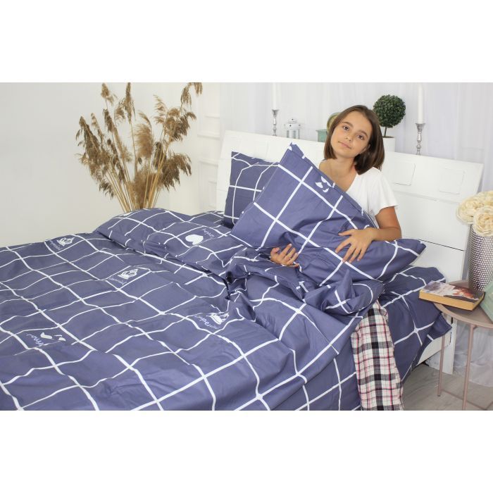 Постільна білизна MirSon Сатин 22-1268 Love Євро (2200003553444) зображення 4