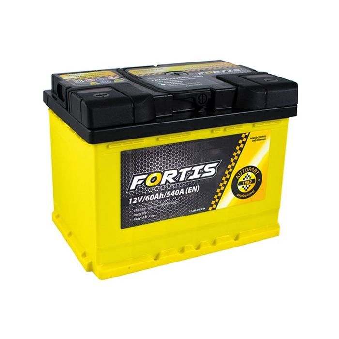 Аккумулятор автомобильный FORTIS 60 Ah/12V (FRT60-01)