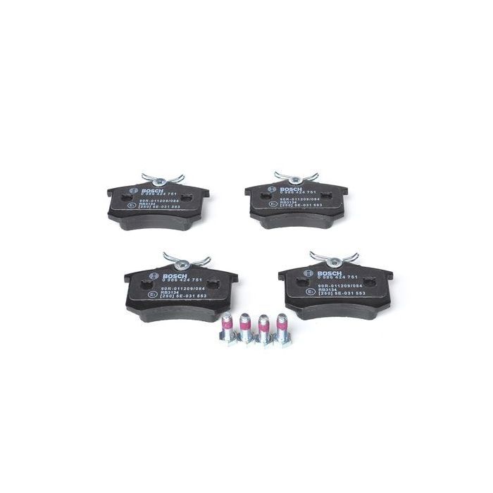 Гальмівні колодки Bosch 0 986 424 751 зображення 2