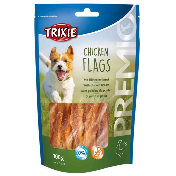 Ласощі для собак Trixie PREMIO Chicken Flags 400 г (4047974315880)