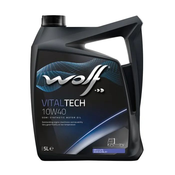 Моторное масло Wolf VITALTECH 10W40 5л (8300912)