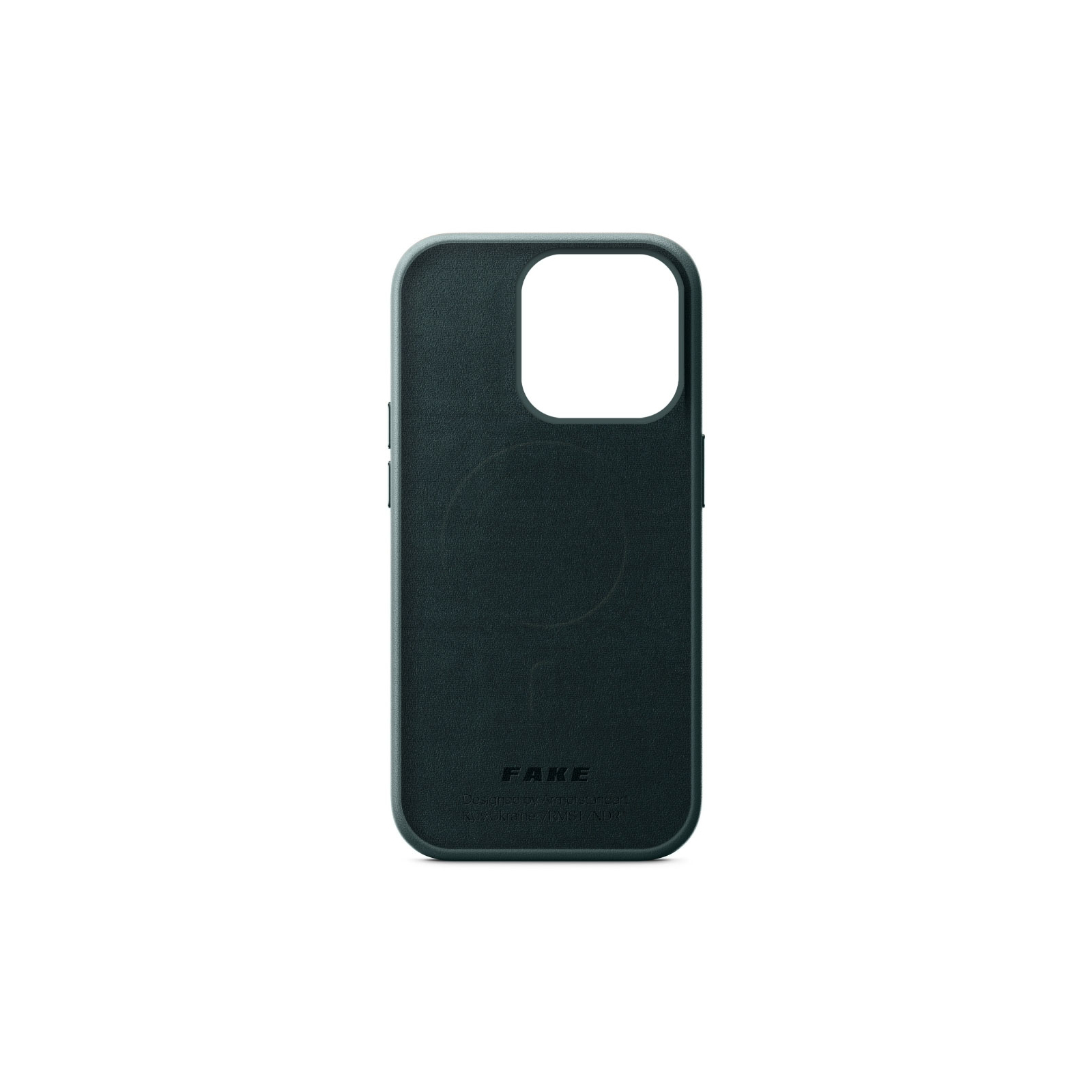 Чохол до мобільного телефона Armorstandart FAKE Leather Case Apple iPhone 14 Pro Shirt Green (ARM64399) зображення 2