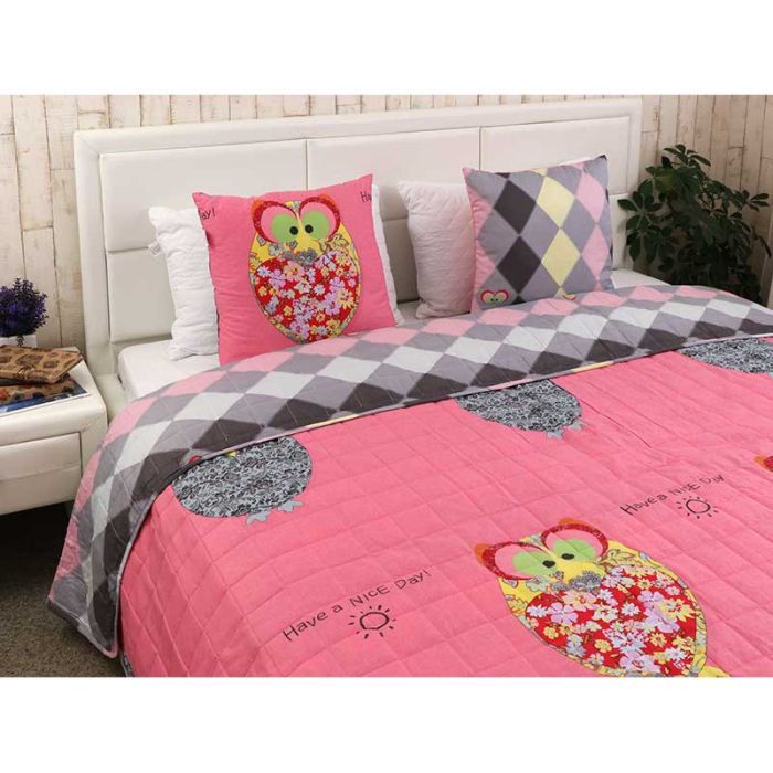 Подушка Руно декоративна "Owl Red" 50х50 см (306_Owl Red) зображення 2