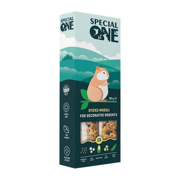 Вітаміни для гризунів Special One "Мюслі" 90 г (4823082423484)