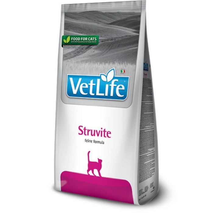 Сухой корм для кошек Farmina Vet Life Struvite для растворения струвитных уролитов 2 кг (8010276025319)