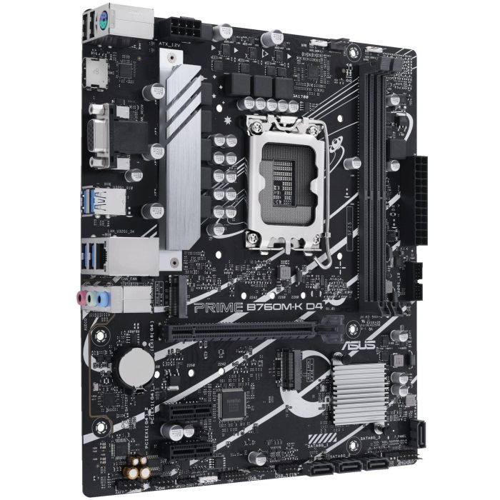 Материнская плата ASUS PRIME B760M-K D4 изображение 2