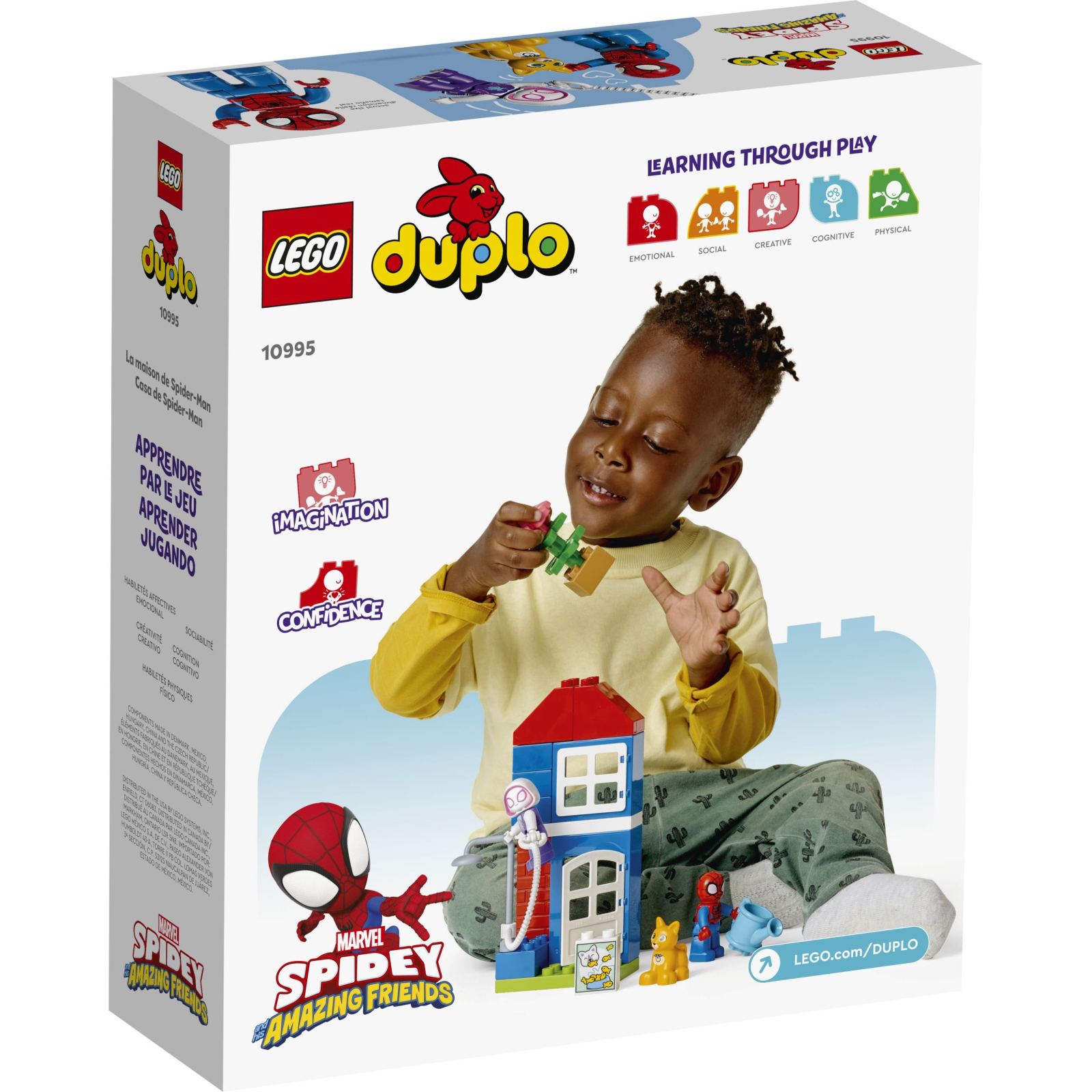 Конструктор LEGO DUPLO Super Heroes Дім Людини-Павука 25 деталей (10995) зображення 4