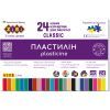 Пластилин ZiBi Classic 24 цвета 480 г (ZB.6236)