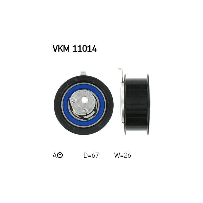 Ролик натягувача ременя SKF VKM 11014