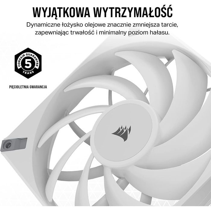 Кулер для корпуса Corsair AF120 RGB Elite White Triple Pack (CO-9050158-WW) изображение 3