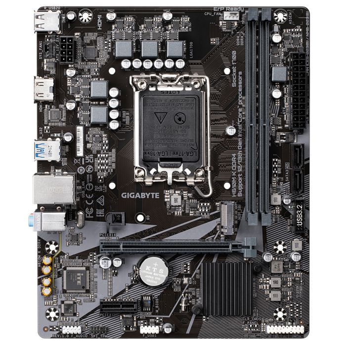 Материнская плата GIGABYTE H610M K DDR4