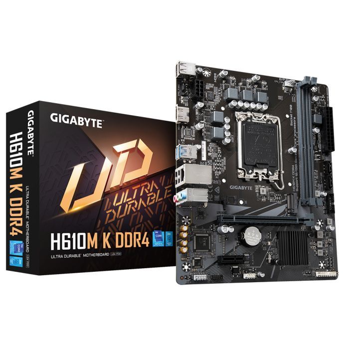 Материнская плата GIGABYTE H610M K DDR4 изображение 2