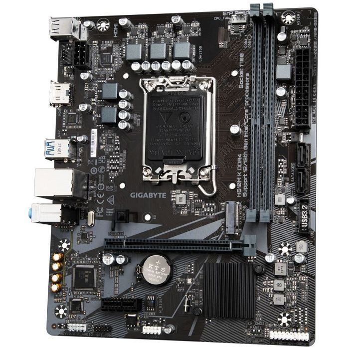 Материнская плата GIGABYTE H610M K DDR4 изображение 3